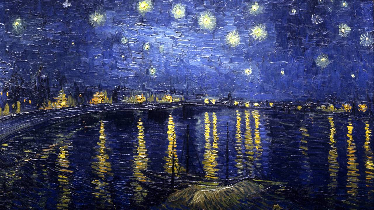 Van Goghs Starry Night Over the Rhone (1888)
