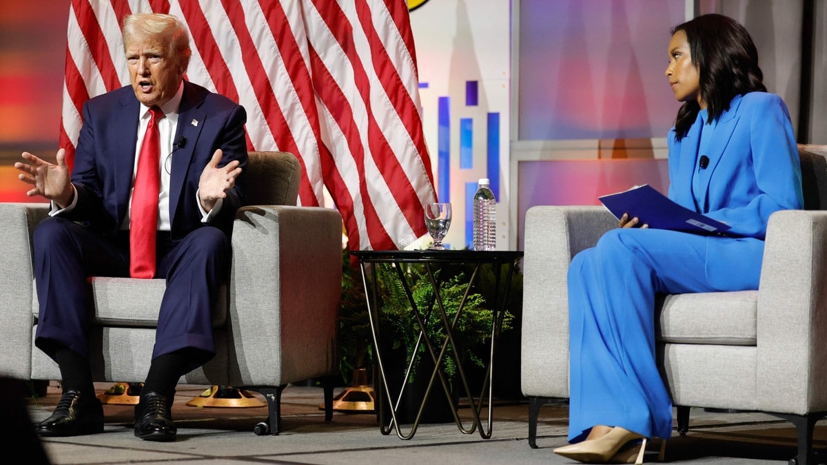 Harris svarer Trump om hun er svart eller indisk