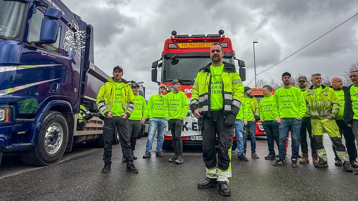 «Dieselbrølet» er i gang – saktegående trafikk flere steder