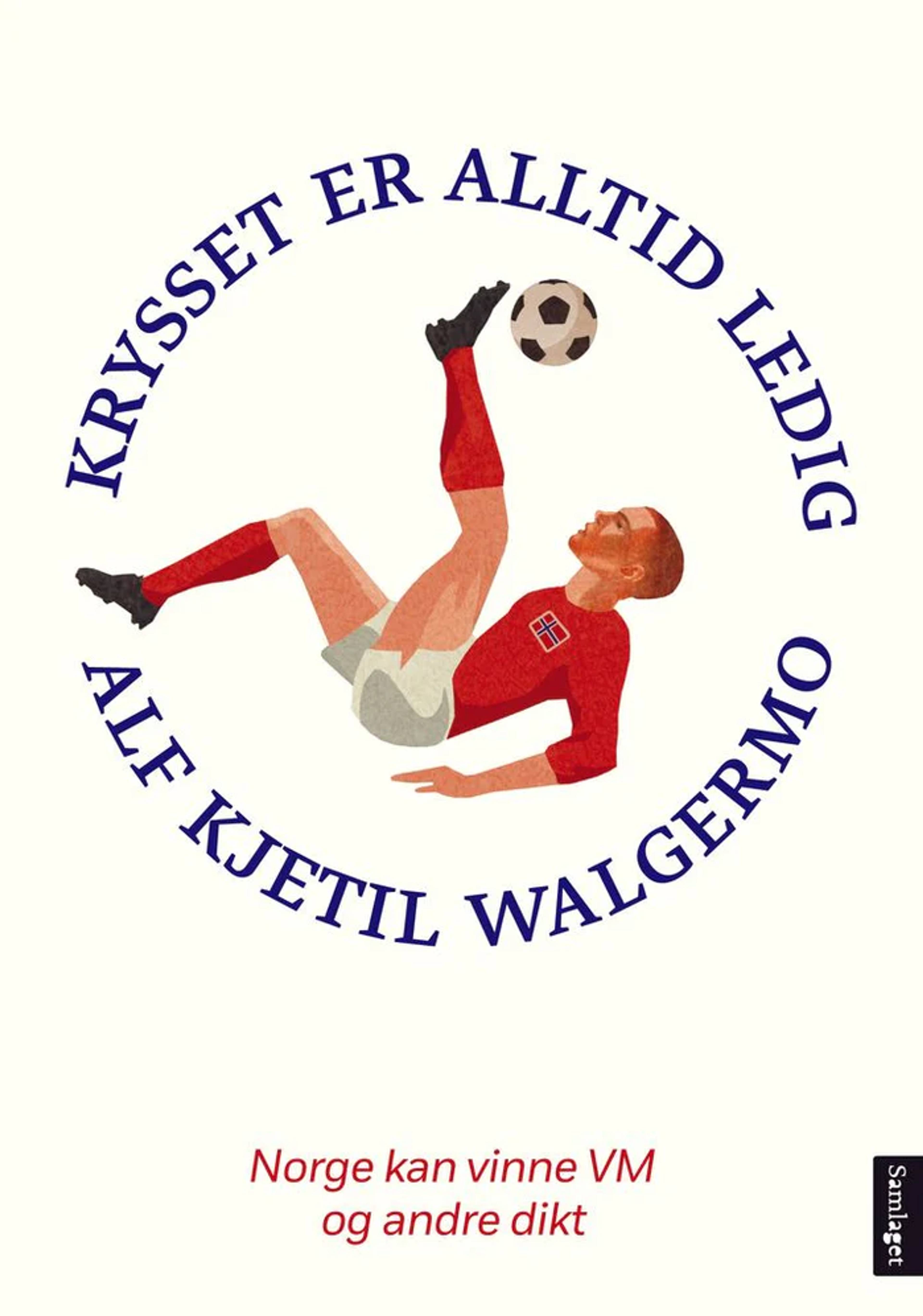 Omslaget av boka Krysset er alltid ledig av Alf Kjetil Walgermo