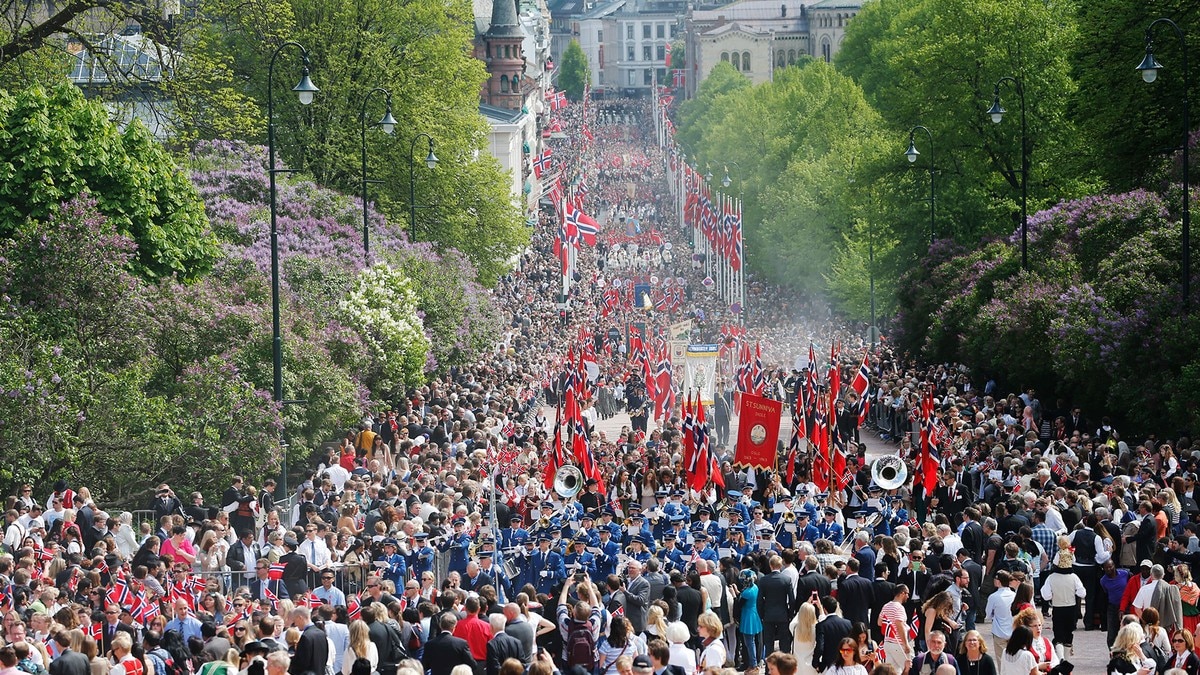 Dette skjer i de største byene 17. mai - 17. mai