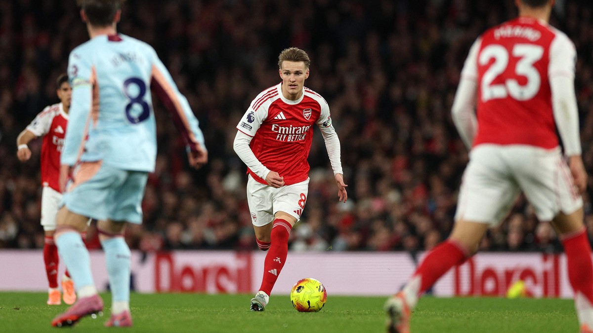 Ødegaard tilbake fra start da Arsenal slo Brentford