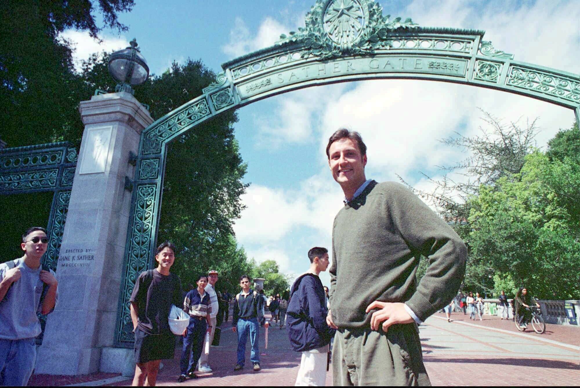Kronprins Haakon Magnus på Berkley 1996