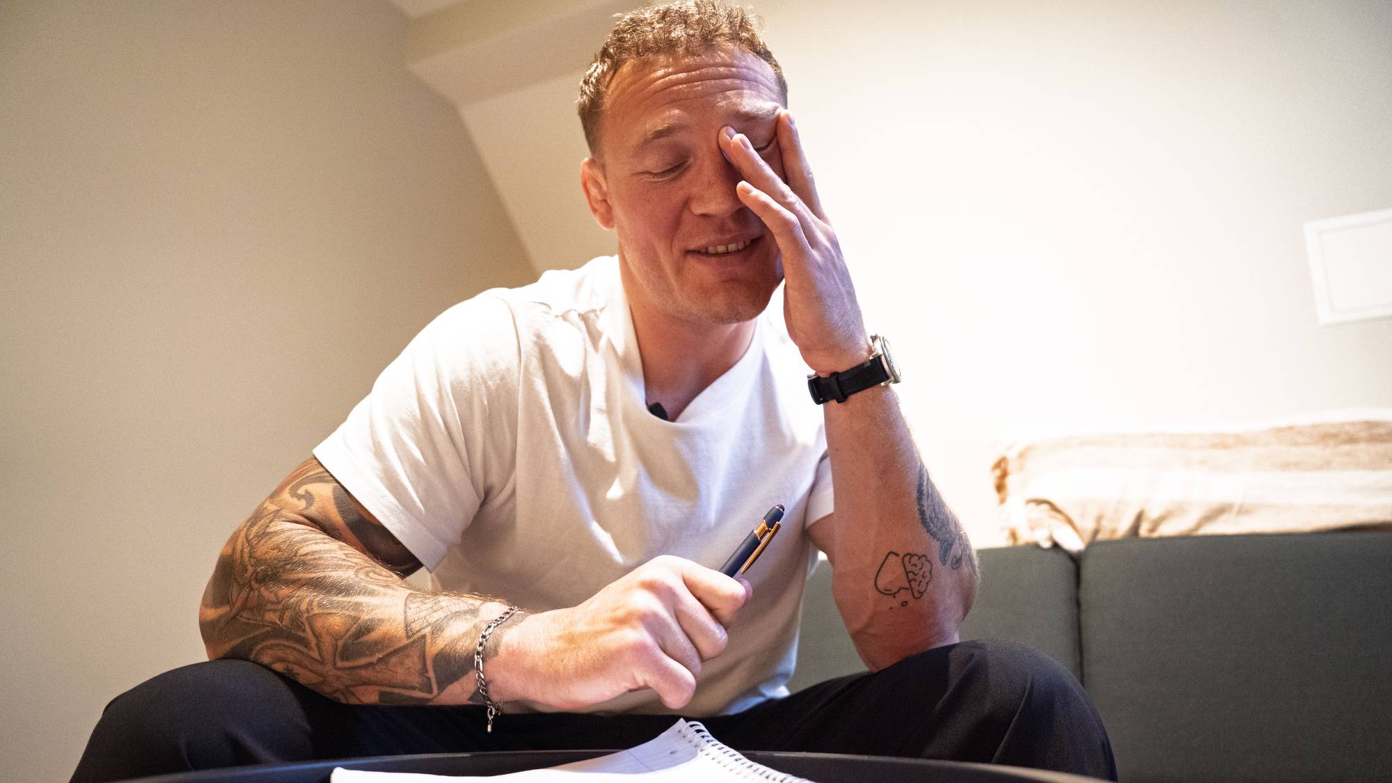 Bryter Felix Baldauf legger opp som bryter, 31 år gammel.