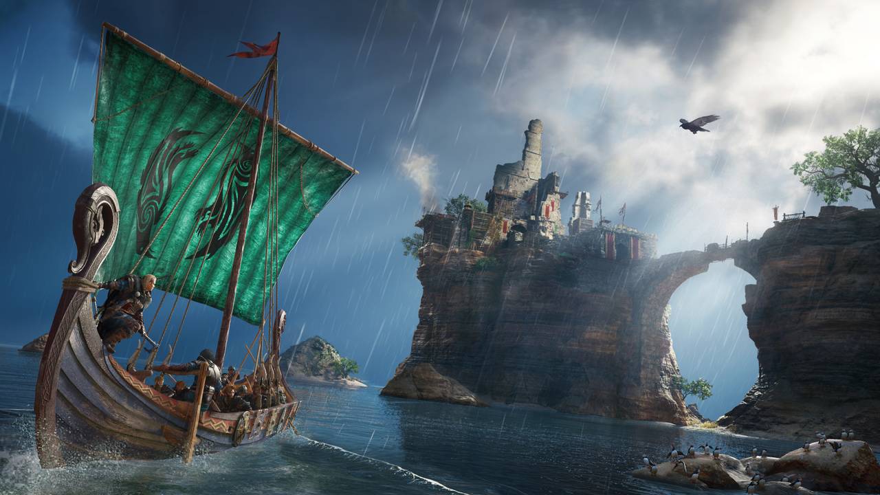 Skjermbilde fra spillet «Assassin's Creed Valhalla».