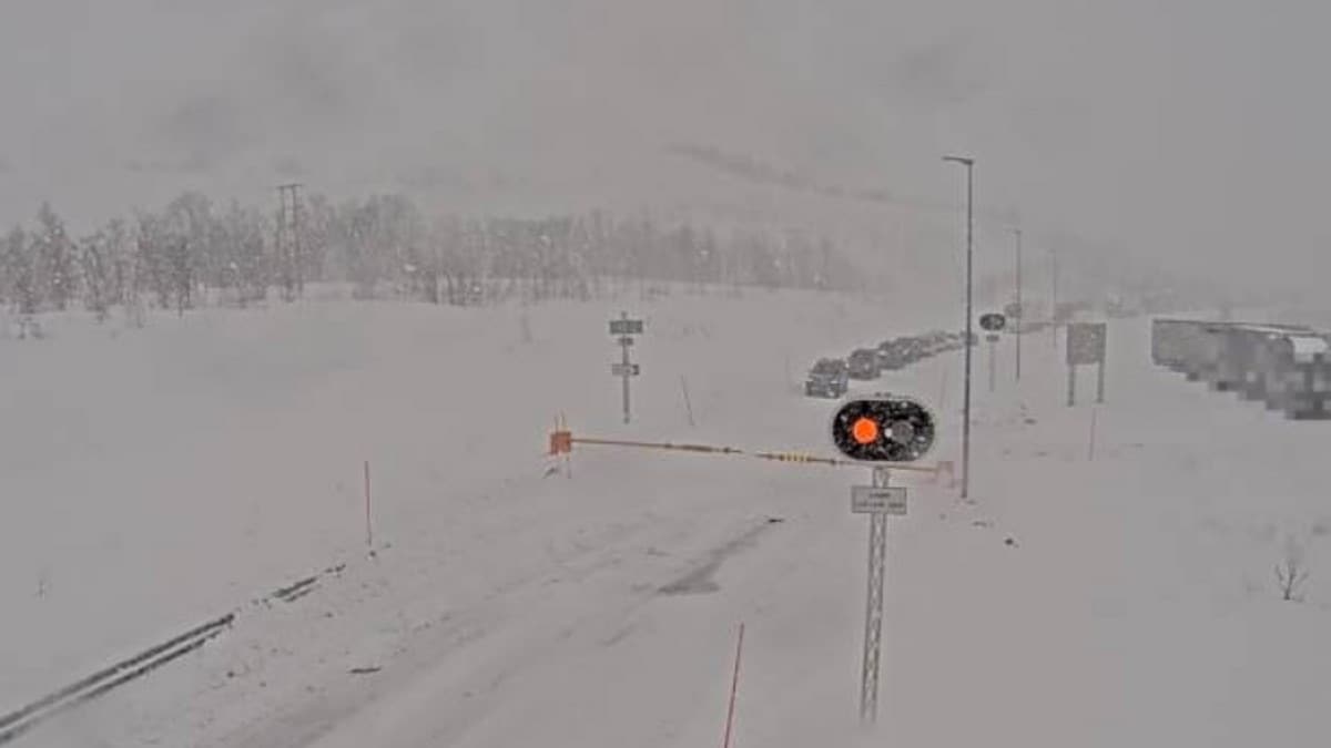 E6 over Saltfjellet er fortsatt stengt