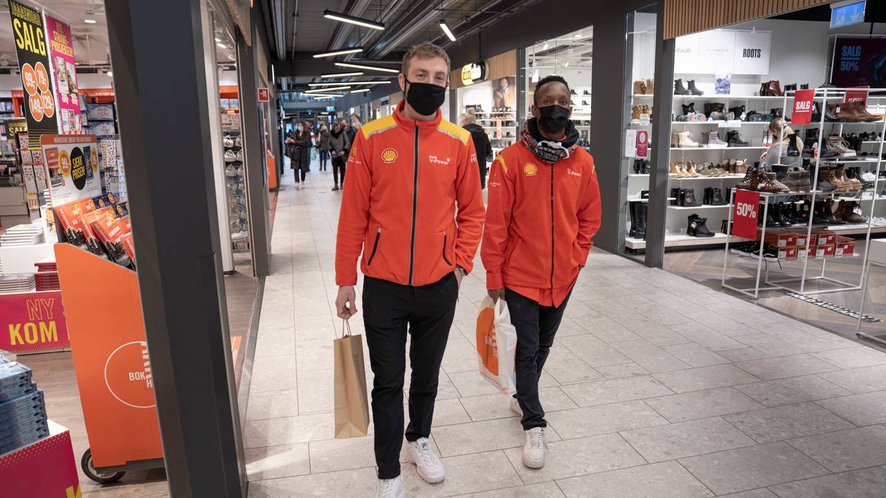 Niklas Jonsson og Jean Bernard Kamali