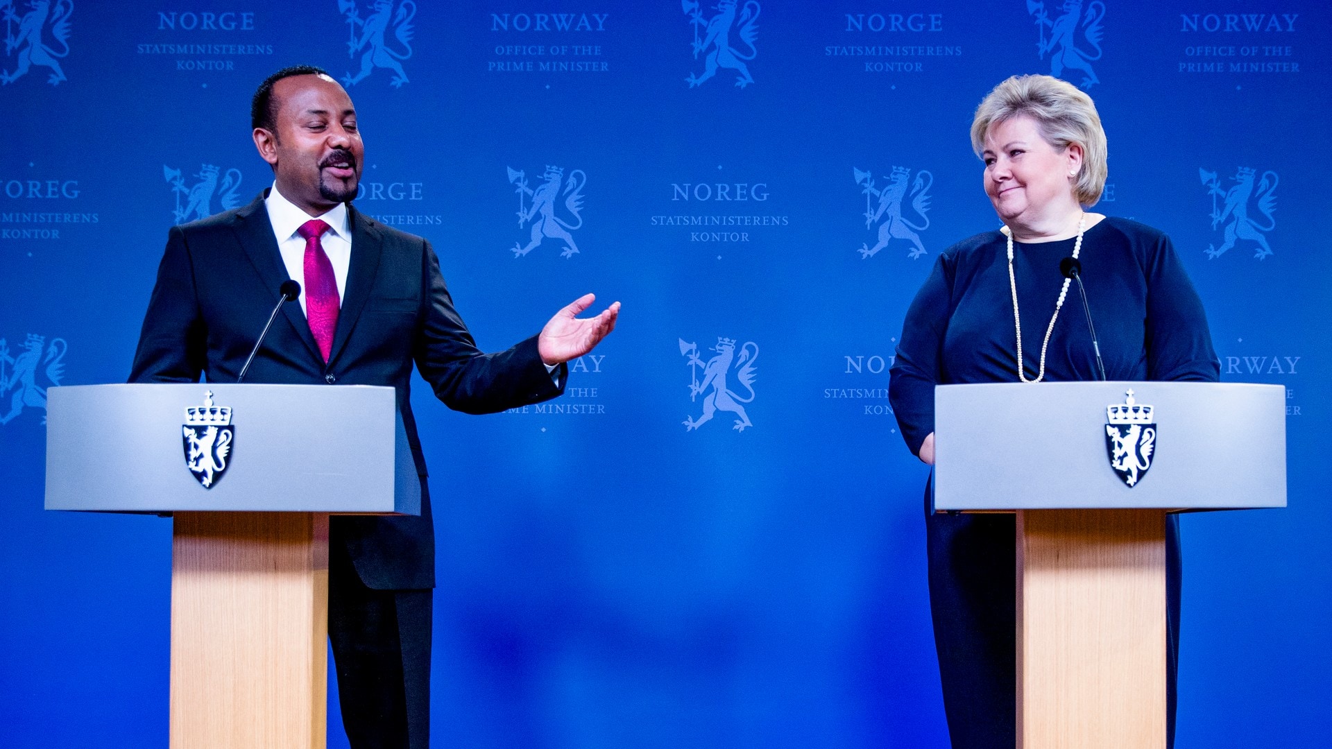 Etiopia ser til Norge