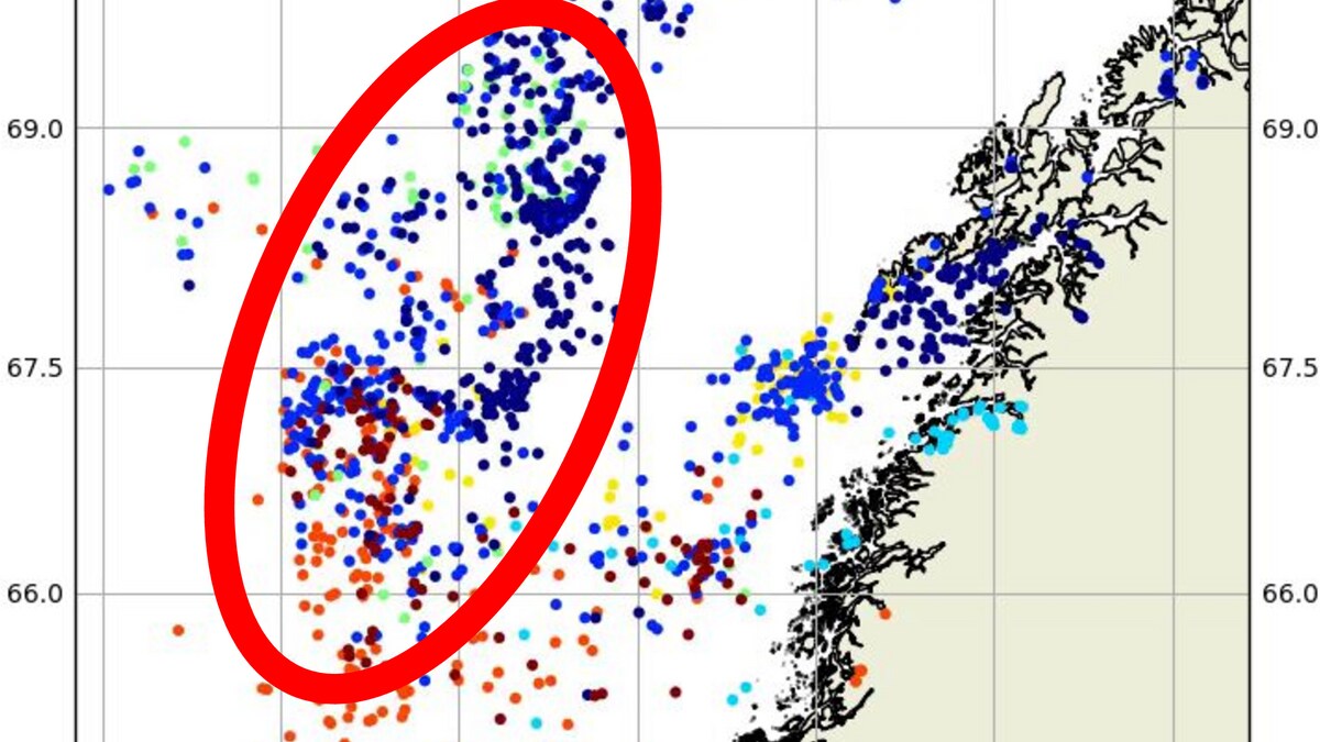 Meteorologisk institutt har kalkulert seg frem til hvor de ...