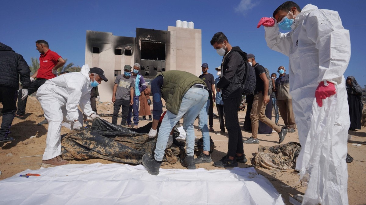 FN slår alarm om mistenkte massegraver ved sykehus i Gaza: – Antyder alvorlige brudd på Folkeretten
