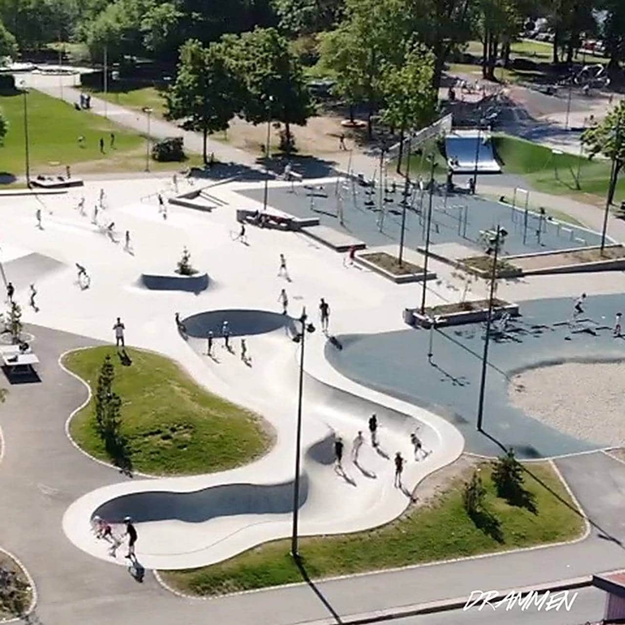 Skatepark i Drammen