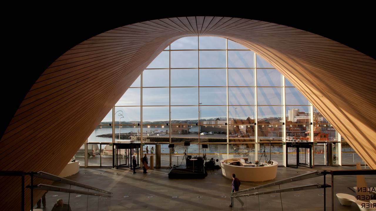 Kilden konsert- og teaterhus fra innsiden