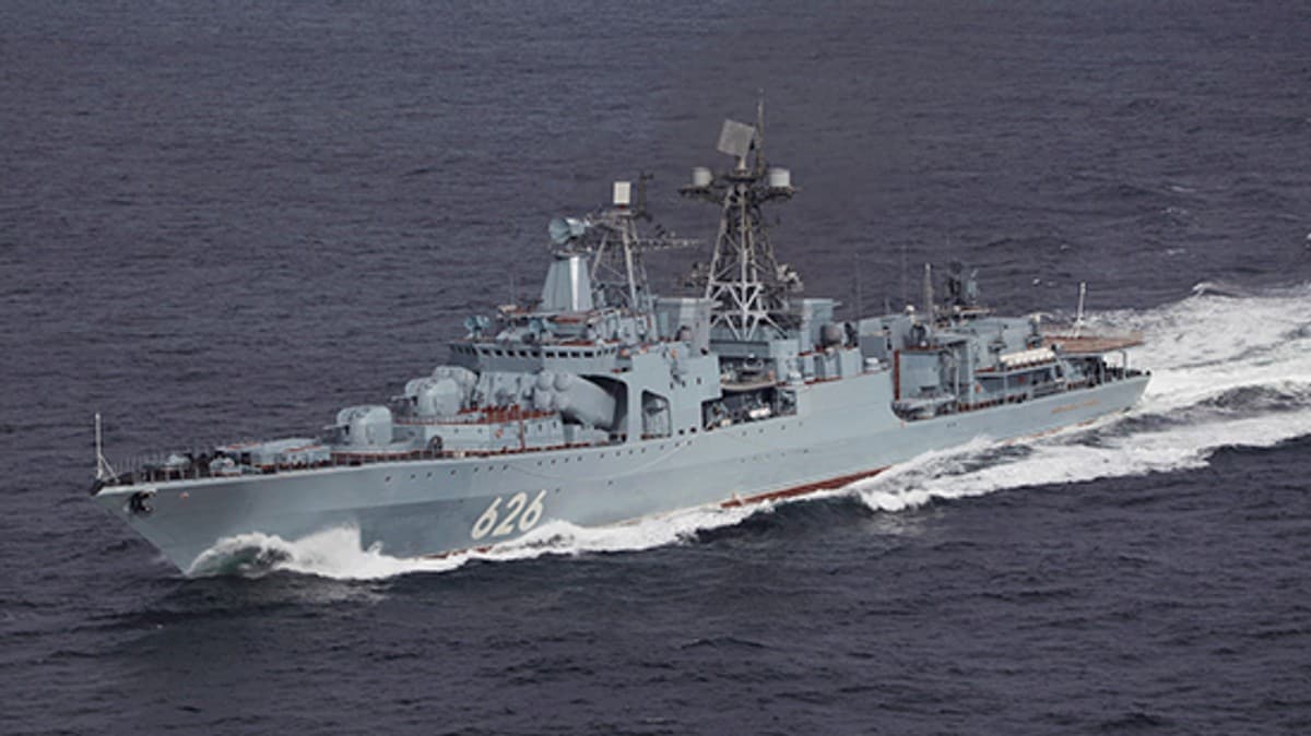 Russland: Anti-ubåtskip øver like ved Nato-øvelsen Nordic Response