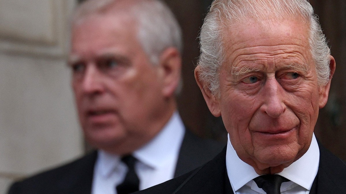 Andrew er støtt ut i kulden