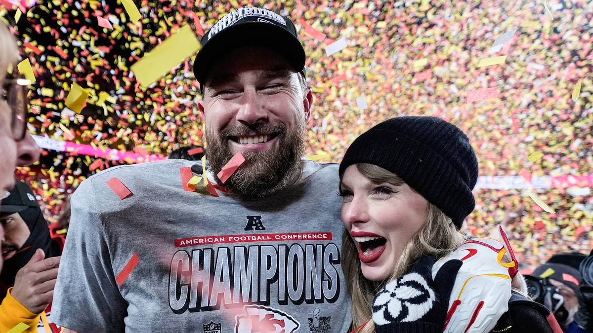 Travis Kelce inspirert av Taylor Swift til å fortsette NFL-karrieren
