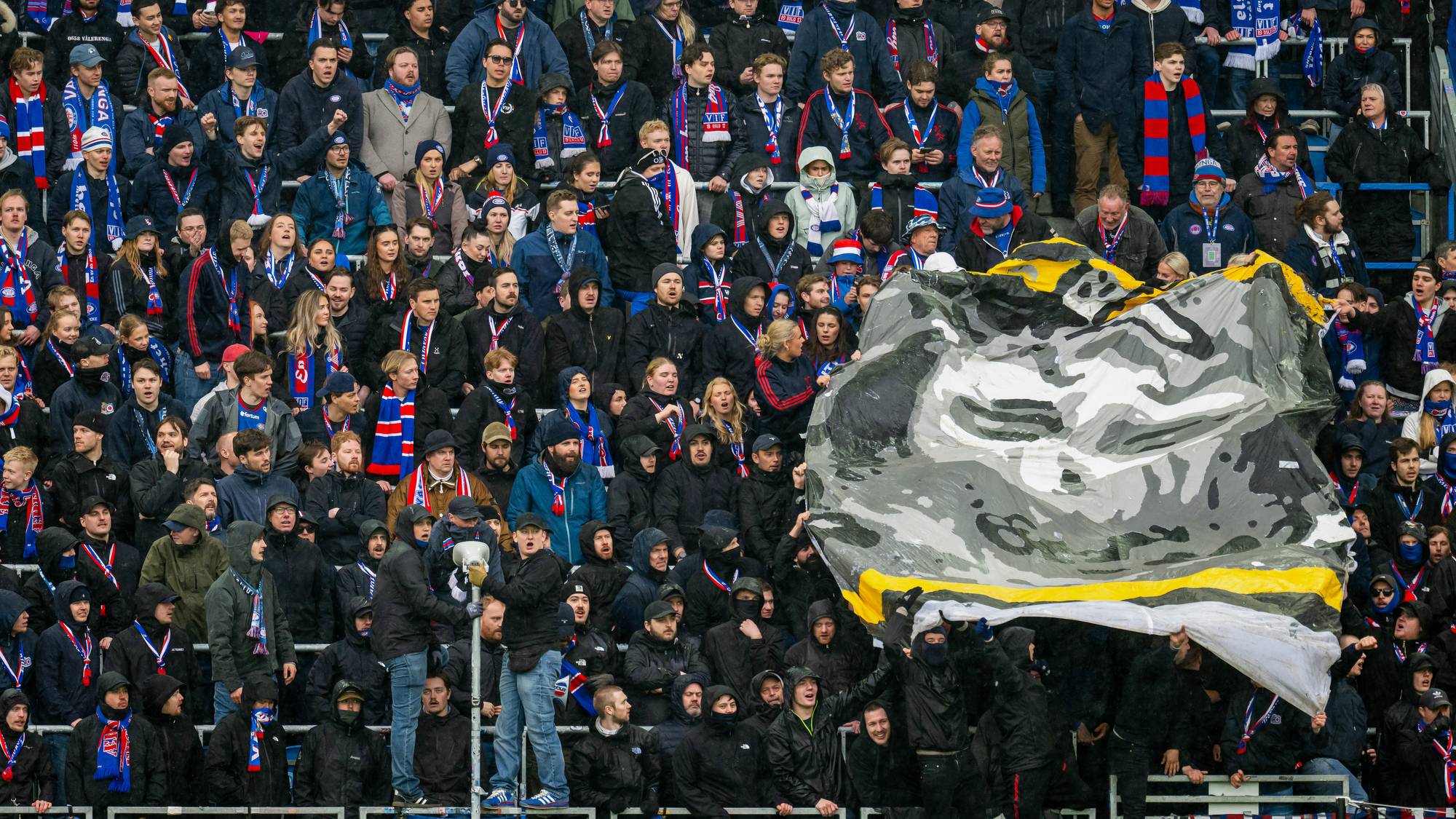 Vålerenga-Lillestrøm Lillestrøm-banner