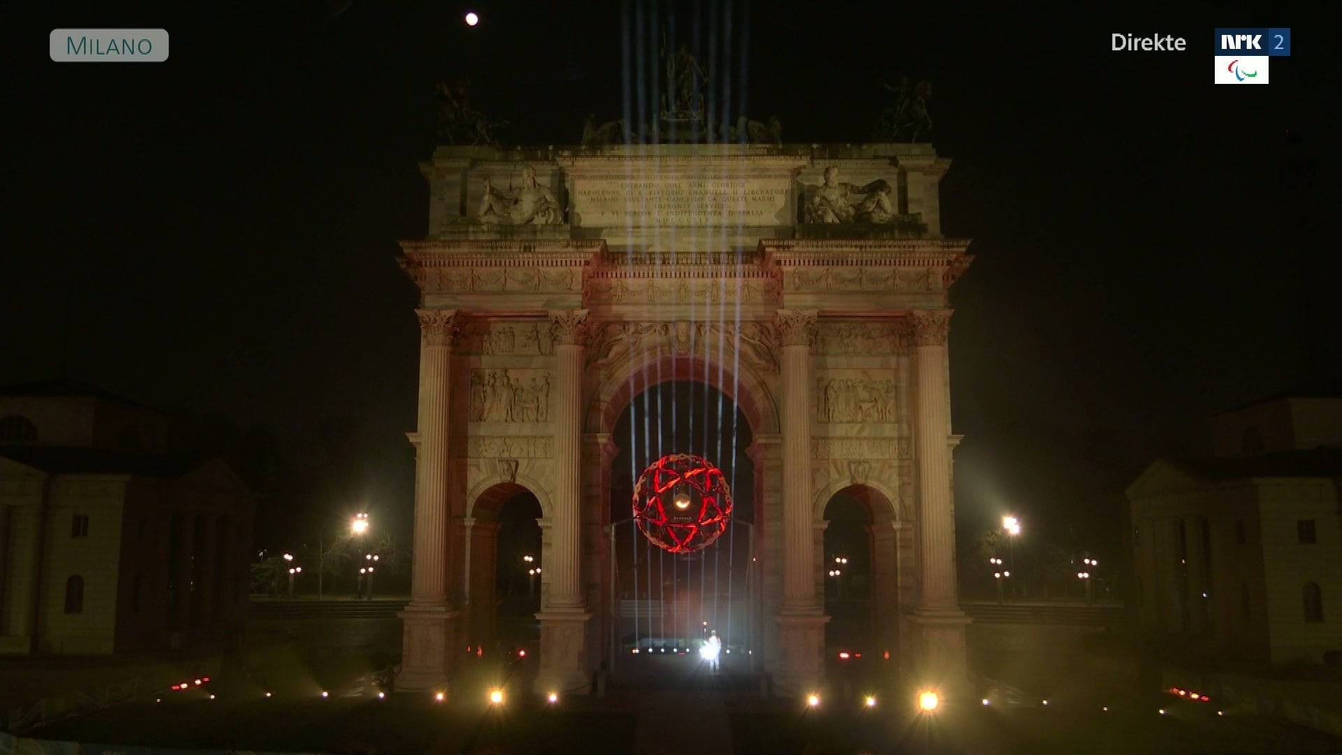 Paralympics-ilden er tent