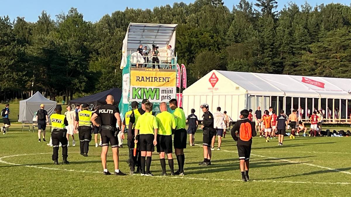 Politiet måtte gripe inn under kamp på Norway Cup