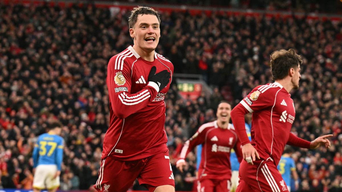 Wirtz åpnet målkontoen da Liverpool slo tabelljumboen