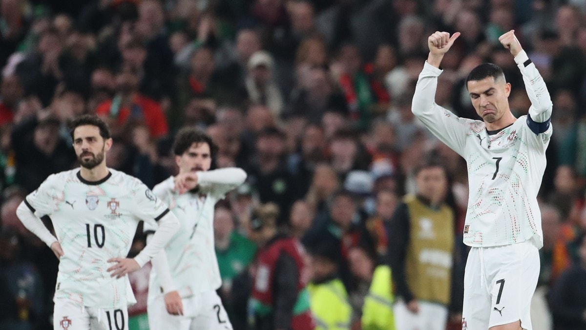 Rødt kort-bakrus for Ronaldo – kan miste VM-åpningen