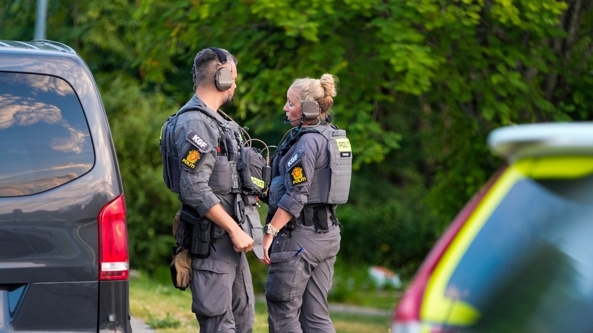 Nabokrangel i Asker eskalerte – flere patruljer rykker