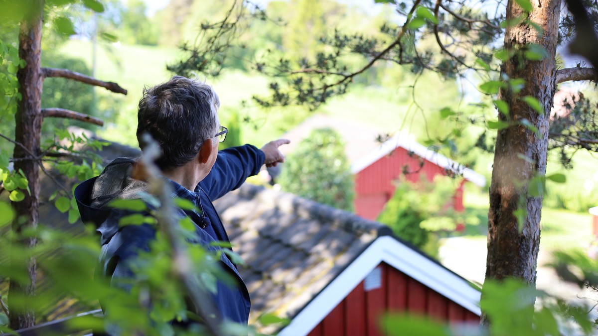 Huseier på Byneset frykter huset tas av stormer
