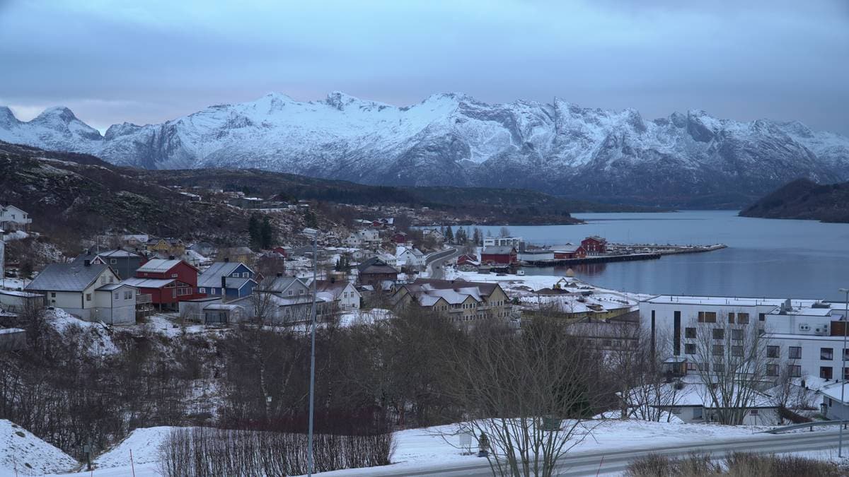 Meløy hardest rammet av uværet