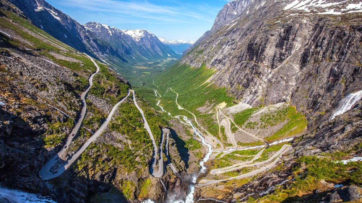 Trollstigen åpnet igjen