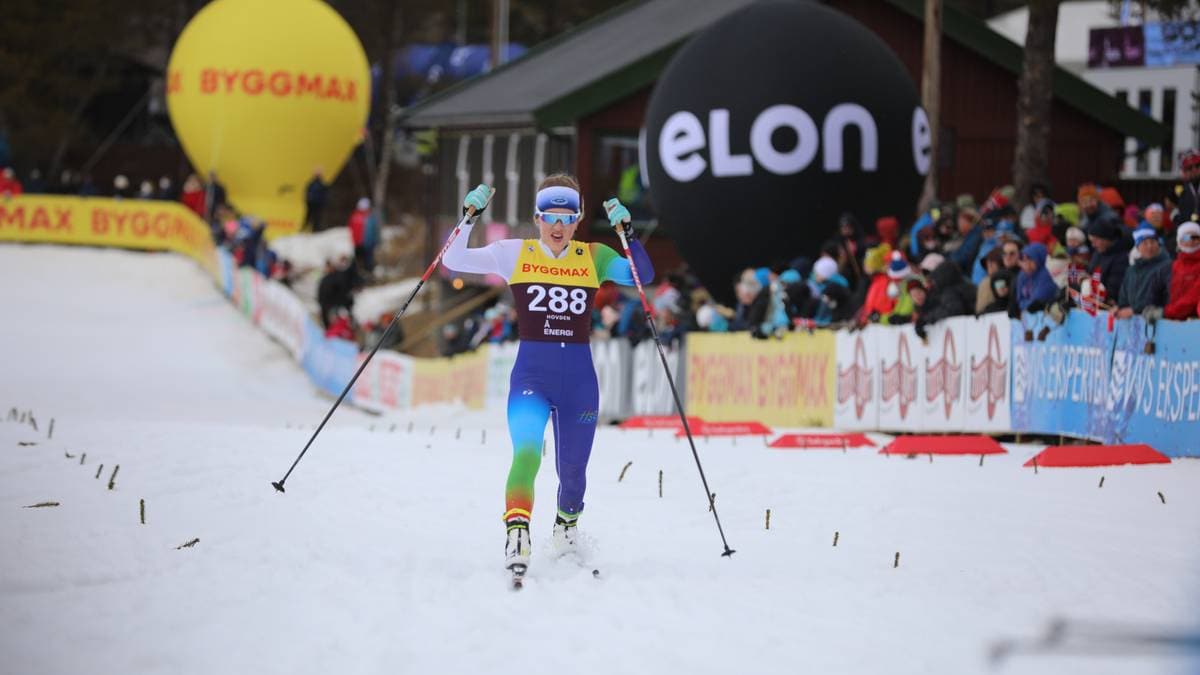 Julie Bersås gjorde det best fra Sørlandet