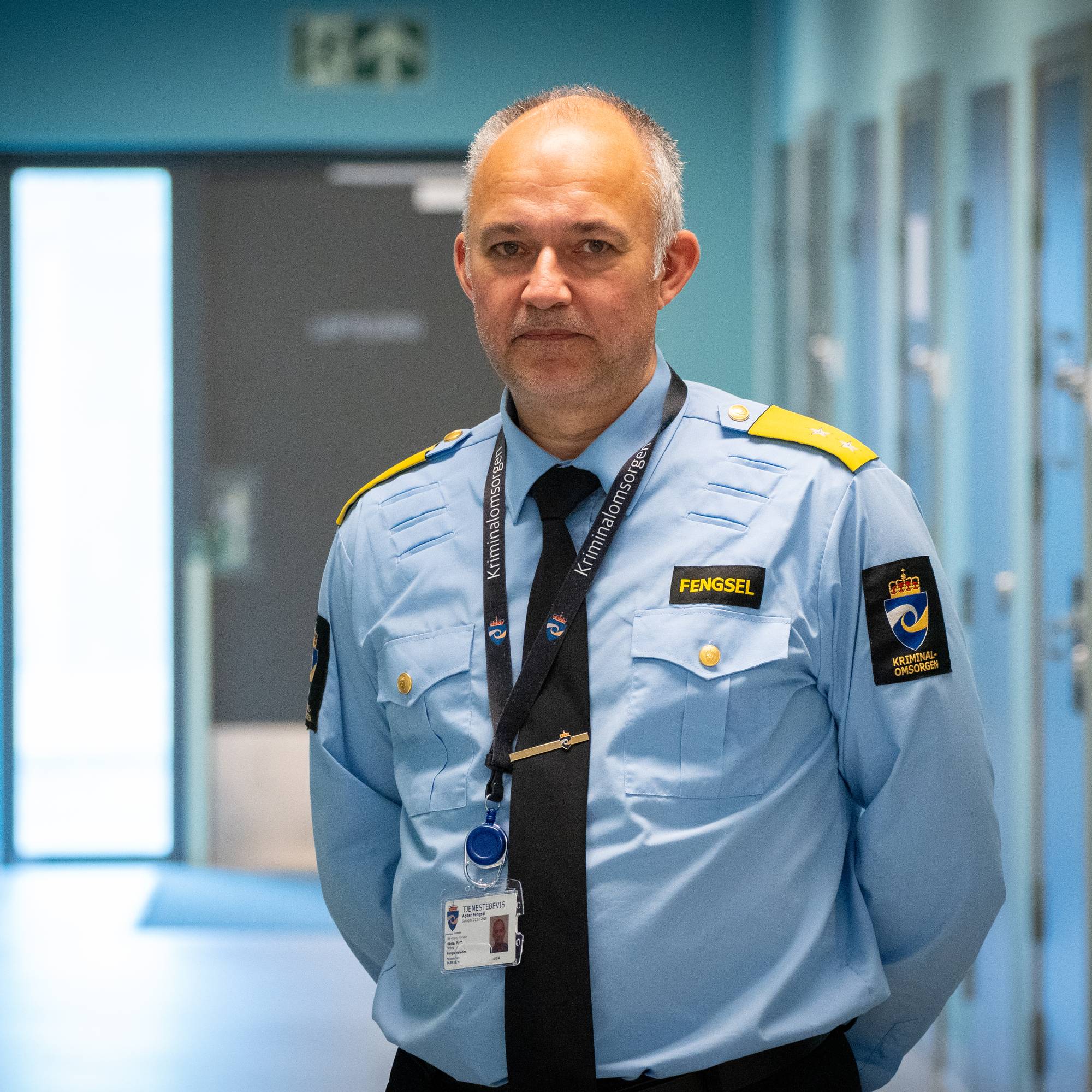 Rolf Velle som er fengselsleder for Agder fengsel.