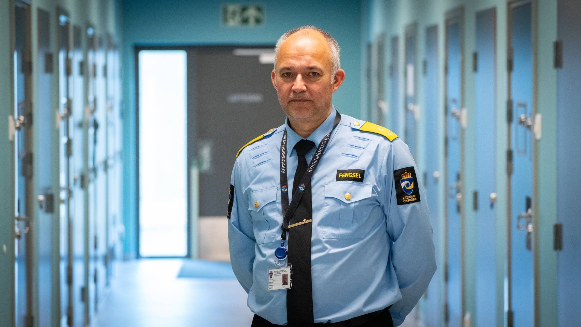 Rolf Velle som er fengselsleder for Agder fengsel.