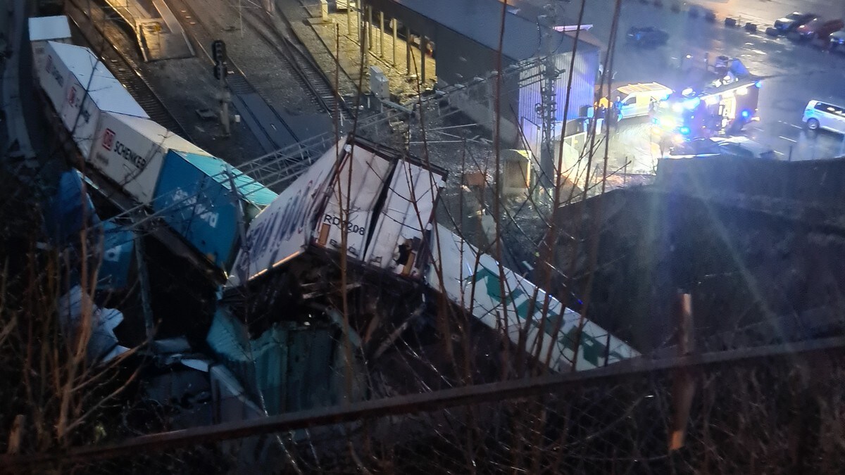 Togulykke i Bergen - usikkert om det er personskade