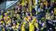 Foto: Kåre Riibe Ramskjell / NRK La multitud, la horda amarilla, celebra tras marcar un gol en Aspmyra Bodø/Glimt contra el Molde