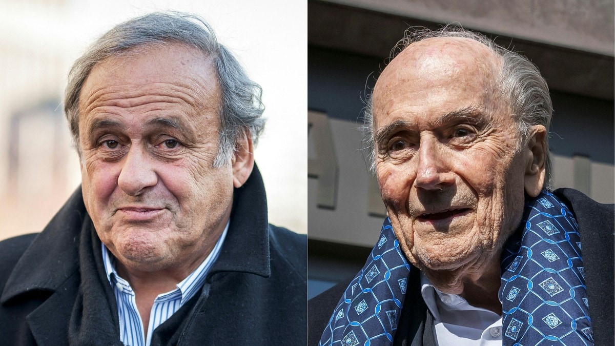 De tidligere fotballtoppene Sepp Blatter og Michel Platini frikjent på ny for korrupsjon