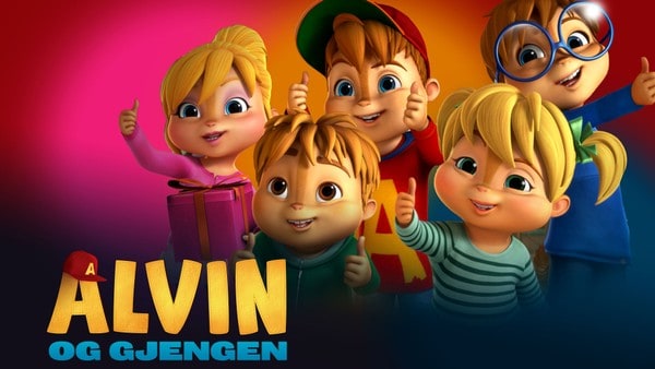 Bli med de syngende ekornene Alvin, Simon, Theodore og gjengen på morsomme eventyr.