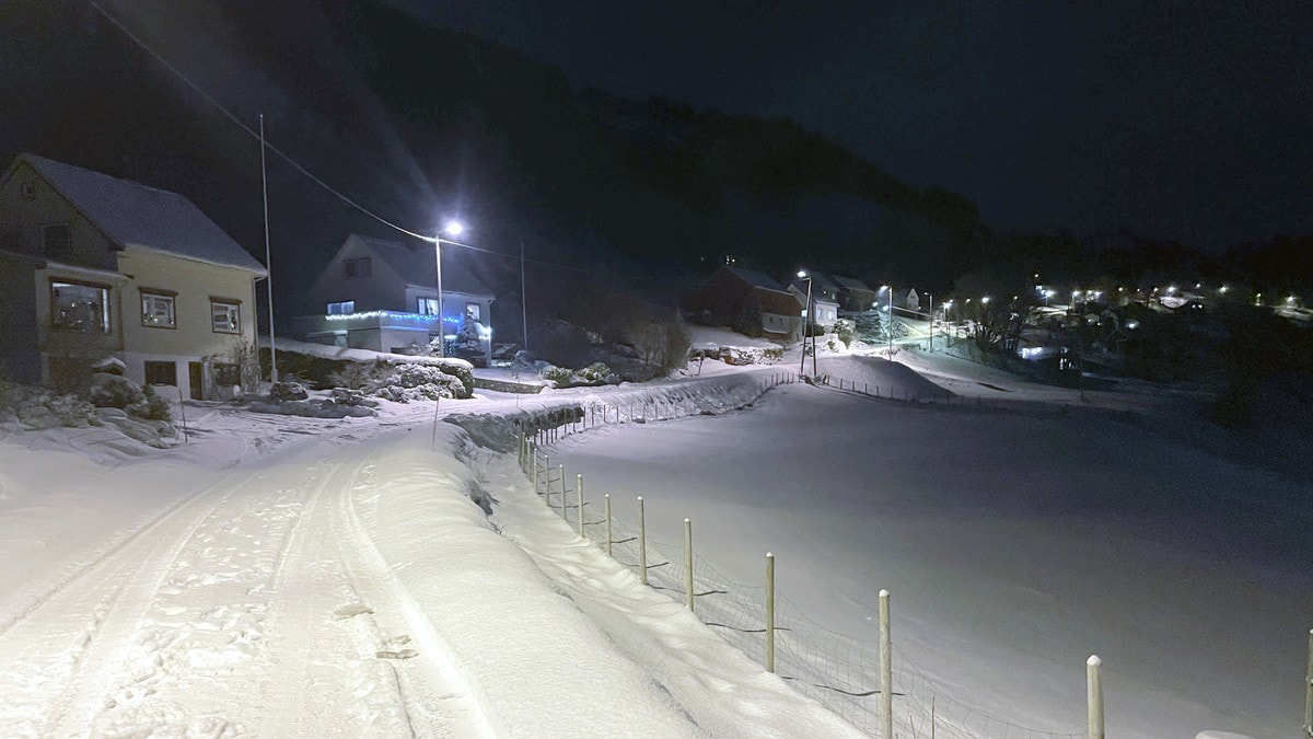 Gjennom denne bygda skal det køyre 30.000 dumparlass gjennom fem år