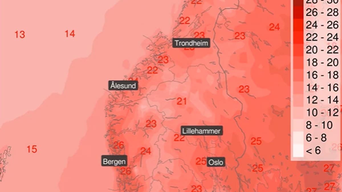 Sommeren vender tilbake: Opptil 28 grader i Sør-Norge