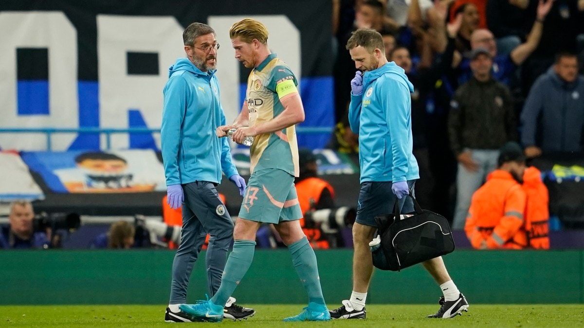 Guardiola forsvarer De Bruyne-bytte – håper på skadesvar torsdag