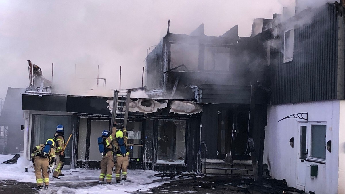 Mistenkt  etter brann i Hamar