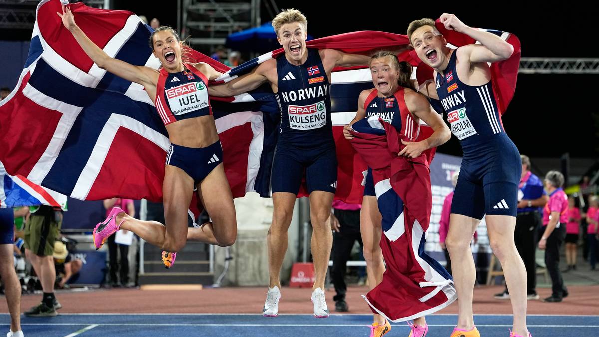 Norsk gull i blandet stafett
