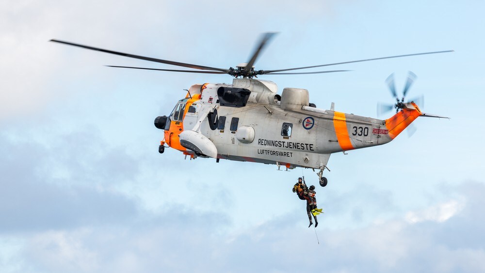 Sea King under øvelse