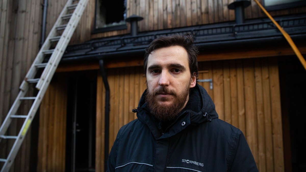 Storbrann i Stavanger: Hørte ingen alarm – Halil løp og vekket naboene