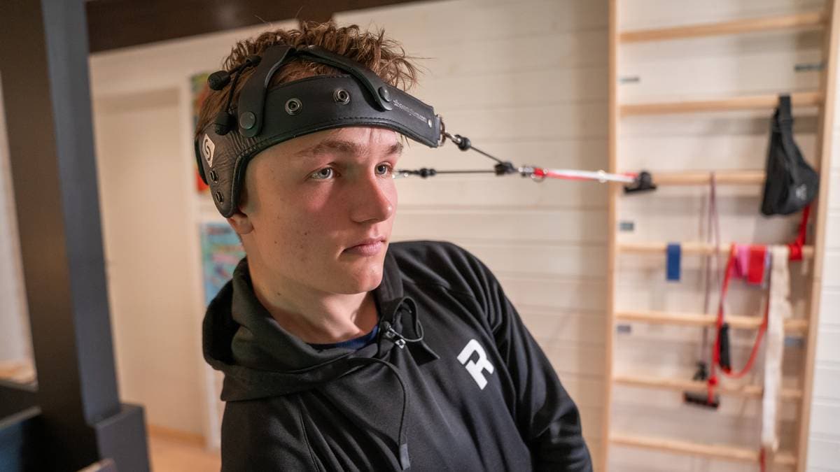 Slik trener han seg opp for å tåle 250 kilometer i timen