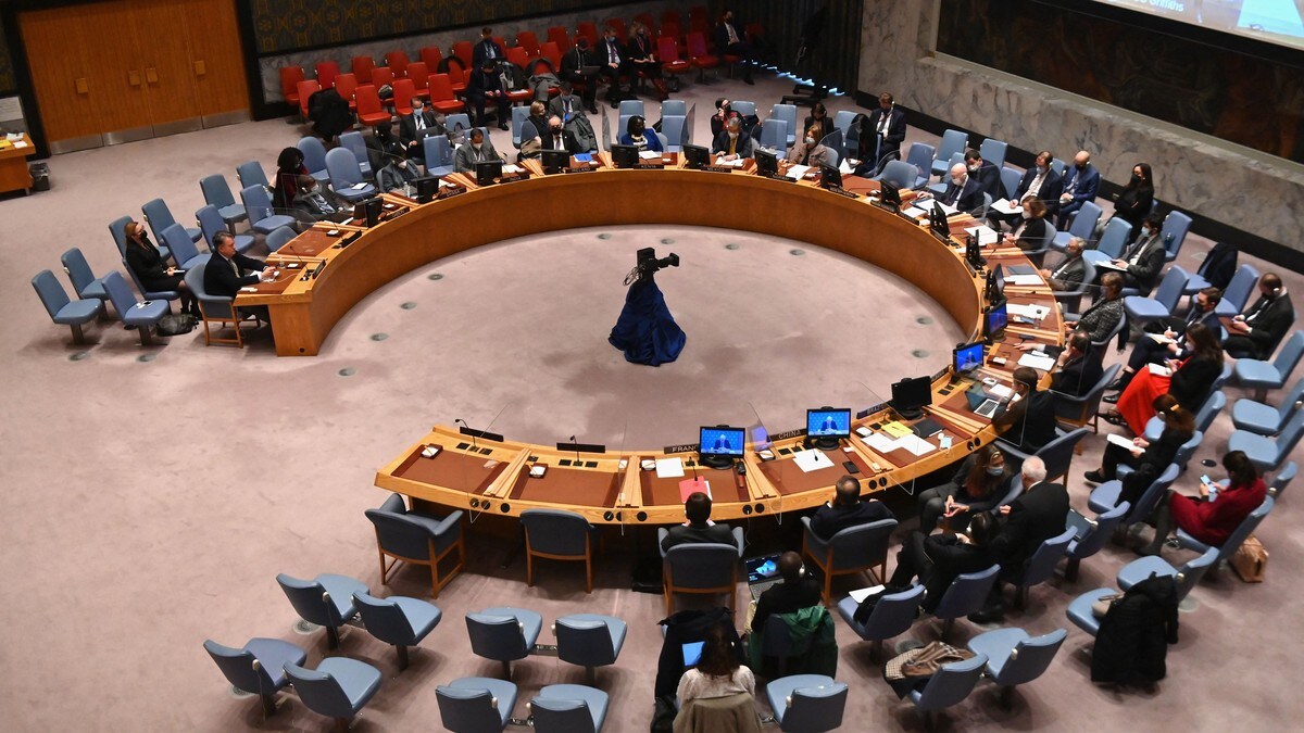 Møte i FNs tryggingsråd om krigen i Ukraina