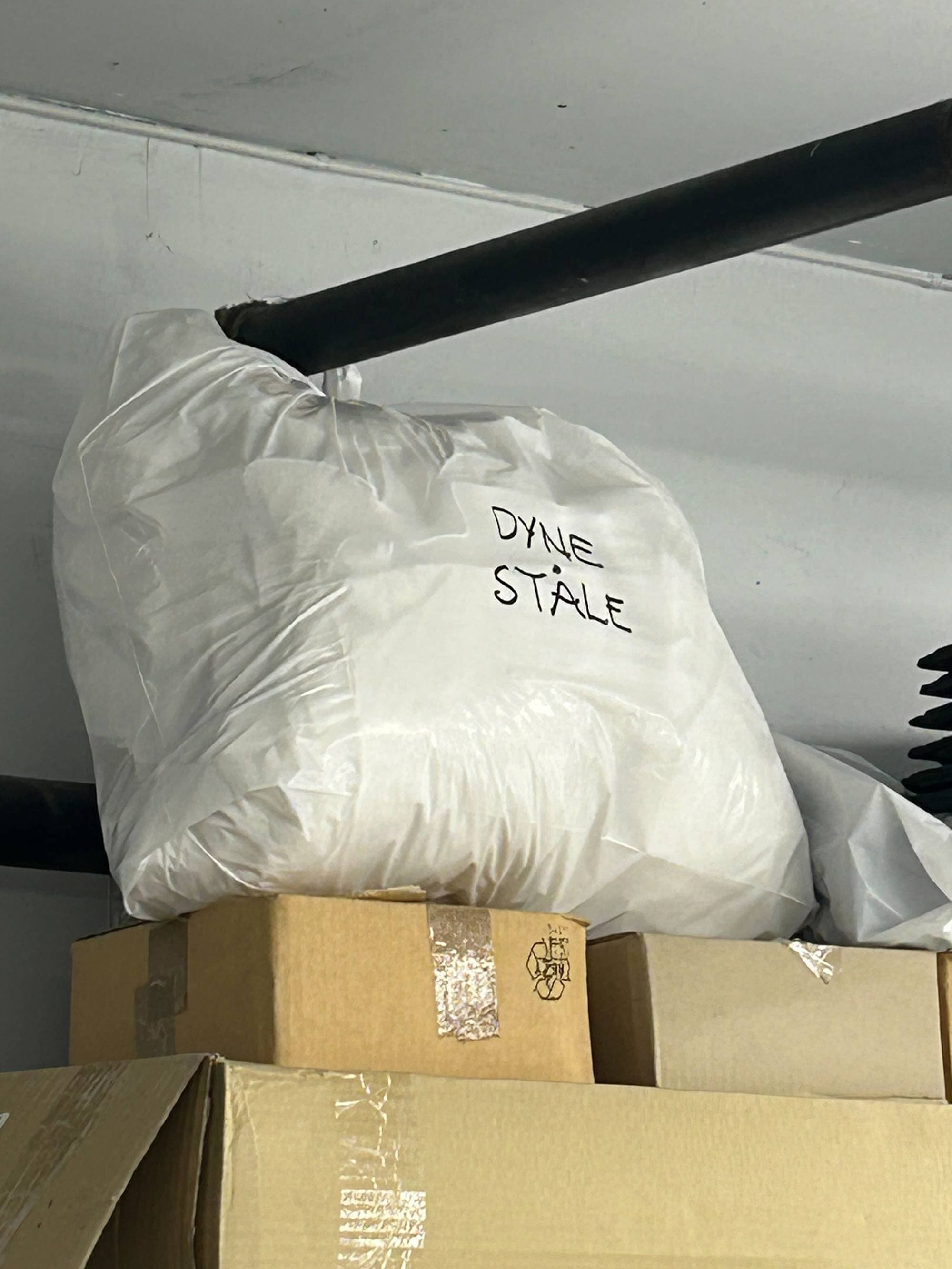 en dynepose hvor det står "Ståle Dyne"