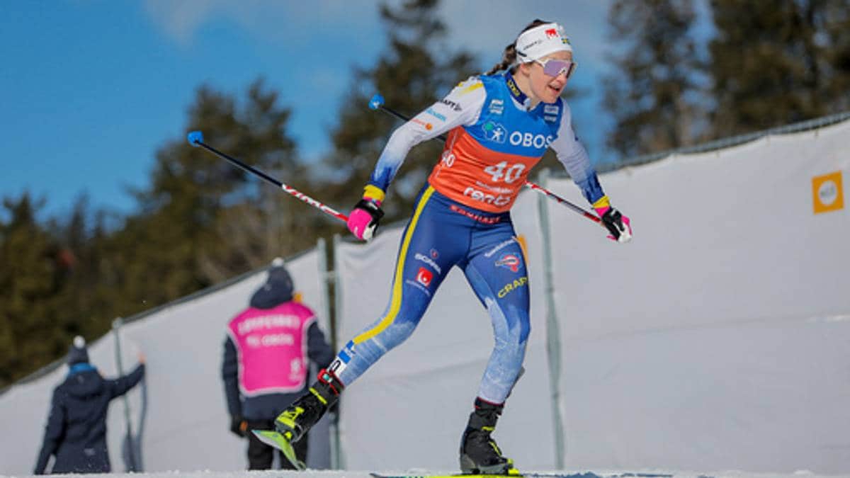 Ebba Andersson går Reistadløpet