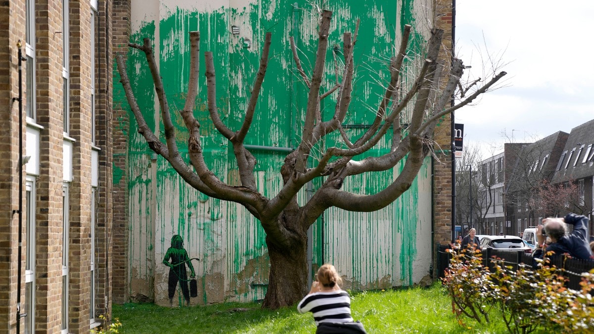 Banksy bekrefter nytt veggmaleri i London