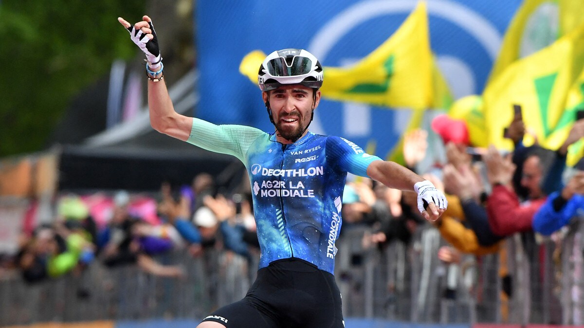 Paret-Peintre vant Giro-etappe etter sterk avslutning
