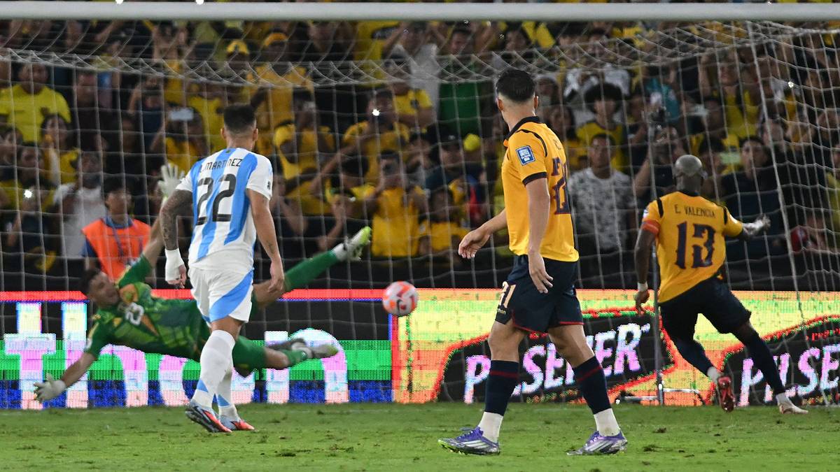 Argentina tapte overraskende for Ecuador