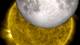 Foto: NASA/SDO/LRO/GSFC Illustrasjoner av solformørkelser.